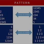 Number Pattern In Java Tricks For ICSE Class 10 Pattern Program