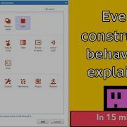 Every Construct 3 Behaviour Explained With Examples In 15 Minutes OLD SEE DESCRIPTION
