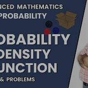 Probability Density Function Continuous Probability Distribution Meaning Numericals Btech Bsc