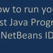 How To Run Your First Java Program In NetBeans IDE