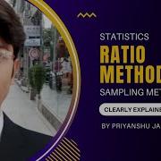 Ratio Method Of Estimation In Statistics Bsc MSc Statistics Definition Bias And Mean Square Error