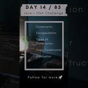 Day 14 Crafting Code Constructors Encapsulation Copy Constructor And Destructor Java DSA