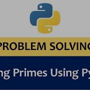 Finding Primes Using Python
