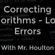 2 1 2 Algorithms Common Logic Errors Revise GCSE Computer Science