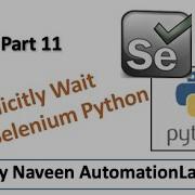 ImplicitlyWait Dynamic Wait In Selenium Python Part 11