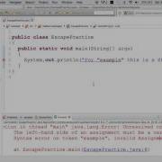 Escape Sequences And Print Statements