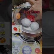 Color Changing Egg Timer Egglover Smartcooking Eggs Ytshorts