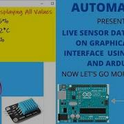 LIVE SENSOR DATA UPDATES ON GRAPHICAL USER INTERFACE USING ARDUINO AND PYTHON