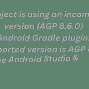 Fix AGP 8 6 0 Error In Android Studio AGP Compatibility Issue Solved LearnWithRehan