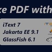How To Make PDF With Itext7 And JSF Without Maven