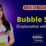 7 3 Bubble Sort Algorithm Data Structures Tutorials