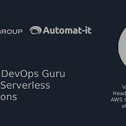 Amazon DevOps Guru For Serverless Applications Vadym Kazulkin