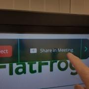 One Click Share In Microsoft Teams Room With TeamTablet Flex