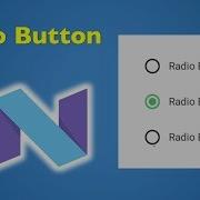 24 Android Material Design Android Radio Group Button Design