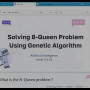 8 Queen Problem Using Genetic Algorithm Fci TU
