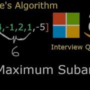 Leetcode 53 Maximum Subarray Kadane S Algorithm Python