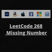 LeetCode Patterns LeetCode 268 Missing Number Python