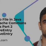 Create Zip File In Java Using Apache Commons Compress Part 2 ZipArchiveEntry PutArchiveEntry