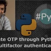 Python HINDI Generate OTP Through Python For 2 Or Multifactor Authentication Pythontutorial