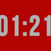 1 Minute 21 Second Timer With Alarm Without Music