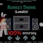 Rumia S Theme Lunatic PFC 100 Acc ROBLOX Funky Friday IiPieTalks