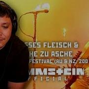 Rammstein Weisses Fleisch Asche Zu Asche Big Day Out Festival 2001 Reaction