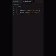 How To Create A Variable In PHP