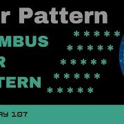 Code 107 Rhombus Star Pattern Star Patterns Using Python 365 Days Of Code