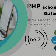 Echo And Print Statement In Php