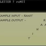 QBasic Print An Awesome Pattern Of Any Inputted Letter