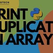 How To Find All Duplicates In An Array Leetcode 442 Python Program