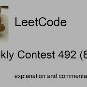 Top 100 Again Leetcode Weekly Contest 492 84th With Commentary