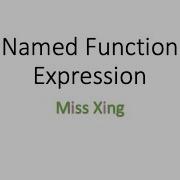 61 JavaScript Named Function Expression What Is NFE Where To Use NFE