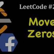 LeetCode 283 Переместить нули Переместить нули в конец массива Интервью по программированию