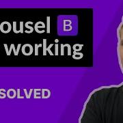 Carousel Not Working In Bootstrap 5 SOLVED