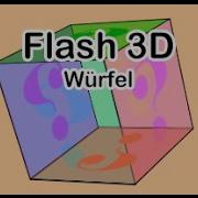 Flash 3D Cube