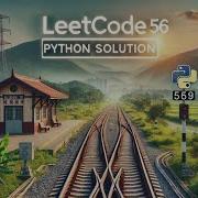 Leetcode 56 Merge Intervals Python Solution