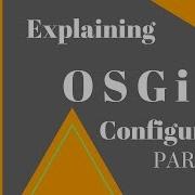 Explaining OSGi Configurations II