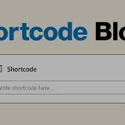 How To Use The WordPress Shortcode Block