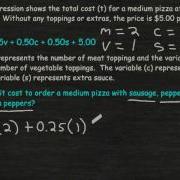 Evaluating An Expression From A Word Problem