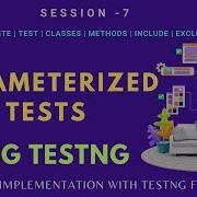 Parameterized Tests In TestNG Using Selenium Parameterizing From TestNG Xml File TestNG Parameters