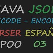 JSON JAVA 3 ENCODE Array Of Objects To JSON