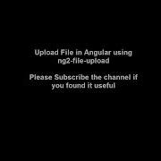 Image Uploading With Progress Bar In Angular Using Ng2 File Upload Easy Step
