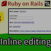 Ruby On Rails 98 Inline Editing Attributes With Hotwire