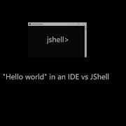 JShell Hello World In An IDE Vs JShell
