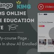 Create My Course Page This Page In Show All Enrolled Courses Learningmanagementsystem