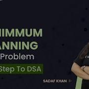 Minimmum Spanning Tree Problem First Step To DSA Sadaf Khan GeeksforGeeks School