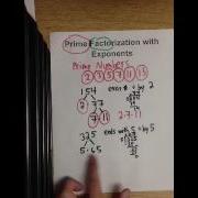 Prime Factorization With Exponents