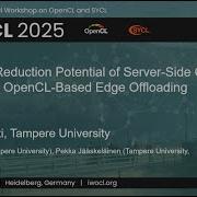 Latency Reduction Potential Of Server Side Command Buffers In OpenCL Based Edge Offloading