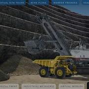 3D Animation Virtual Reality Metaverse And Digital Twins For Mining Industry
